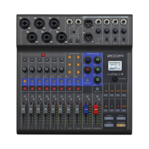 رکوردر و میکسر صدا زوم Zoom LiveTrak L-8 Portable Digital Mixer and Recorder