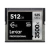 کارت حافظه لکسار Lexar 512GB Professional 3500x CFast 2.0 Memory Card