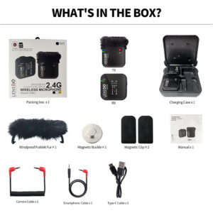 میکروفن بی سیم لنزگو LENSGO 348-C v1 Wireless Microphone