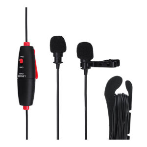 میکروفن باسیم یقه ای LENSGO LYM-DM1 Dual Microphone