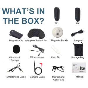 میکروفن بی سیم لنزگو LENSGO LWM-318C Wireless Microphone