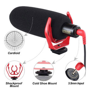 میکروفن شات گان لنزگو LENSGO LYM-DMM2 Microphone